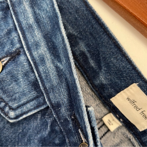 Aritzia Wilfred Free, Aritzia, High Rise, Straight Relaxed Leg, Demin Jeans - Picture 5 of 6